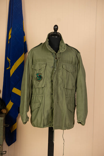 Field Jacket M-65 Guerra del Vietnam Patch Commander "M reg"