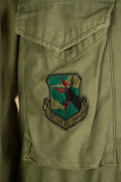 Field Jacket M-65 Guerra del Vietnam Patch Commander "M reg"