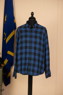 Camicia Polo Ralph Lauren vintage 1990 scacchi "XL"