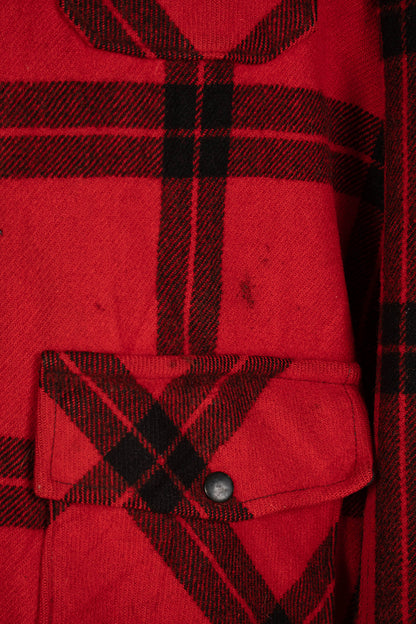 1960 Giacca da caccia Mackinaw Carter's USA "L"