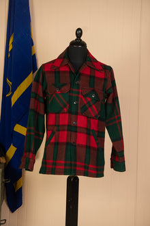 1960 Camicia a scacchi USA Vintage "S"