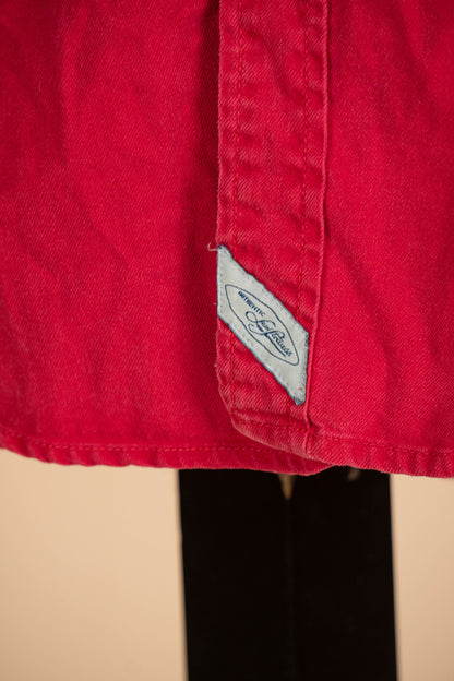 1990 Camicia Western Levi's Rossa "L"