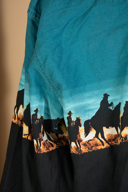 Camicia Wester Fantasia USA "L"