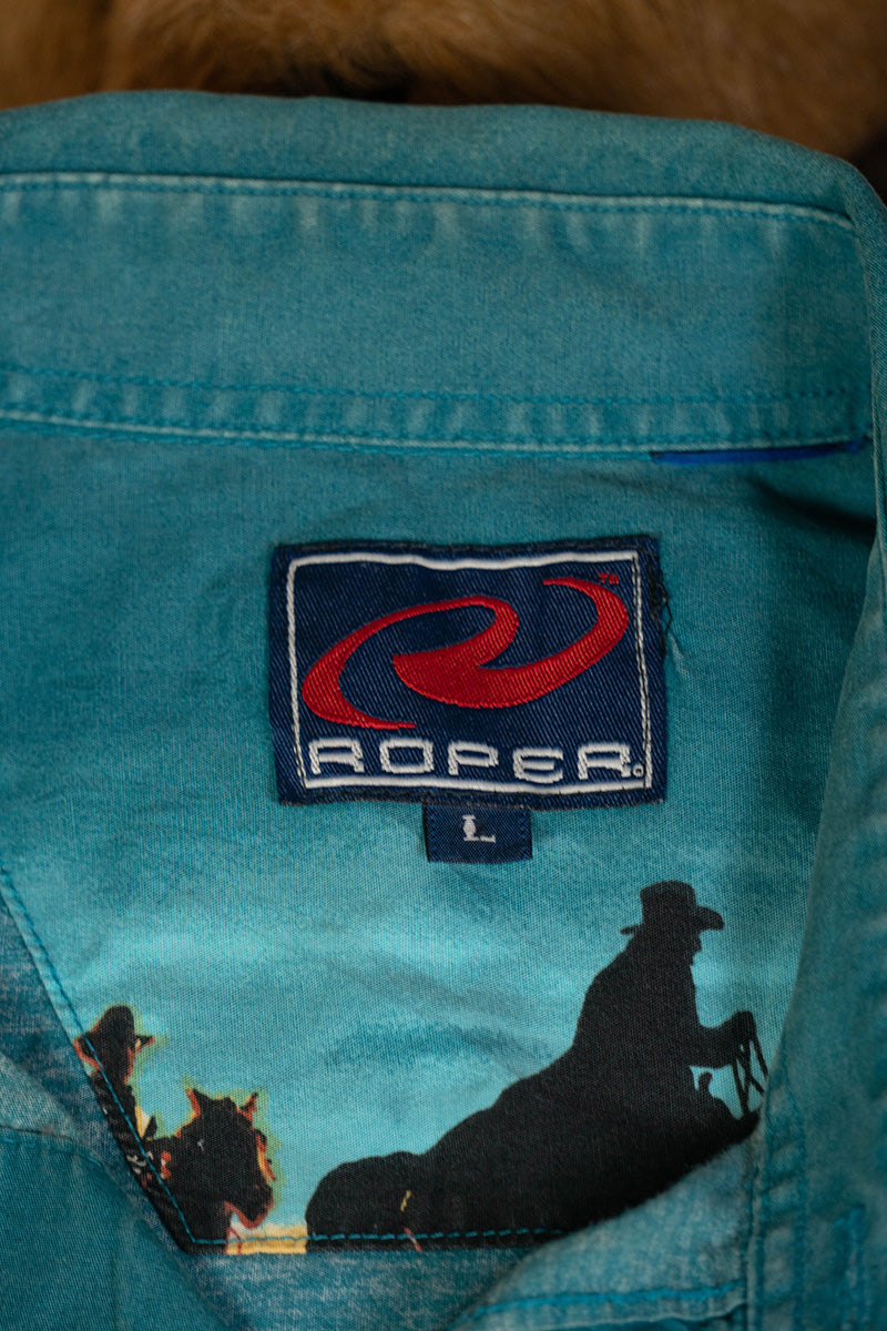 Camicia Wester Fantasia USA "L"