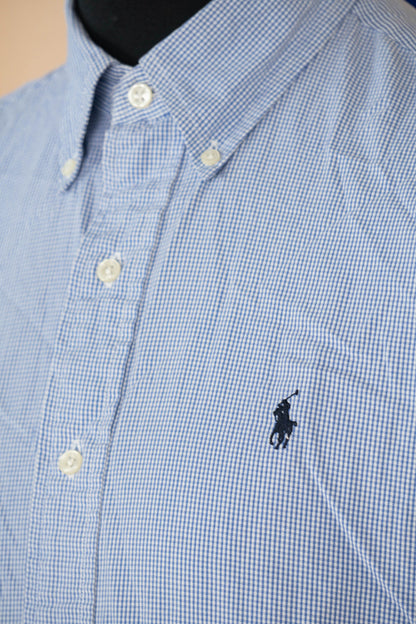 1990 Camicia a Quadri Polo Ralph Lauren "M"
