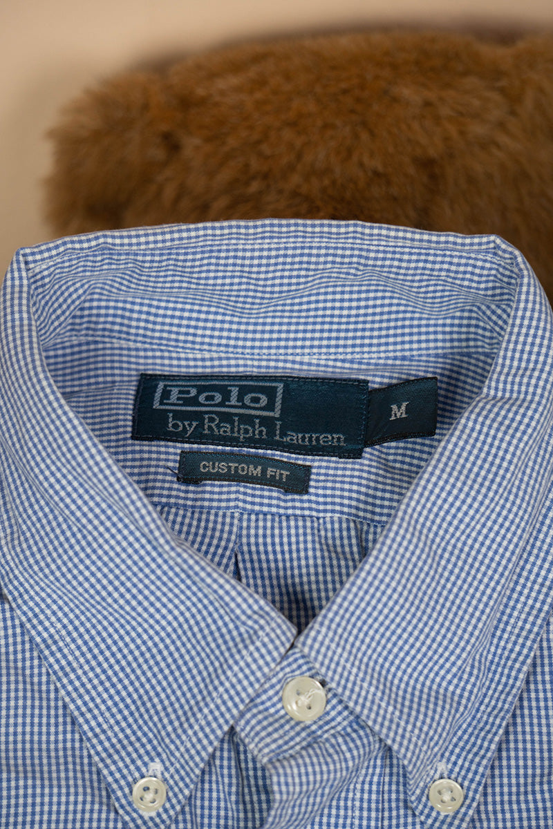 1990 Camicia a Quadri Polo Ralph Lauren "M"