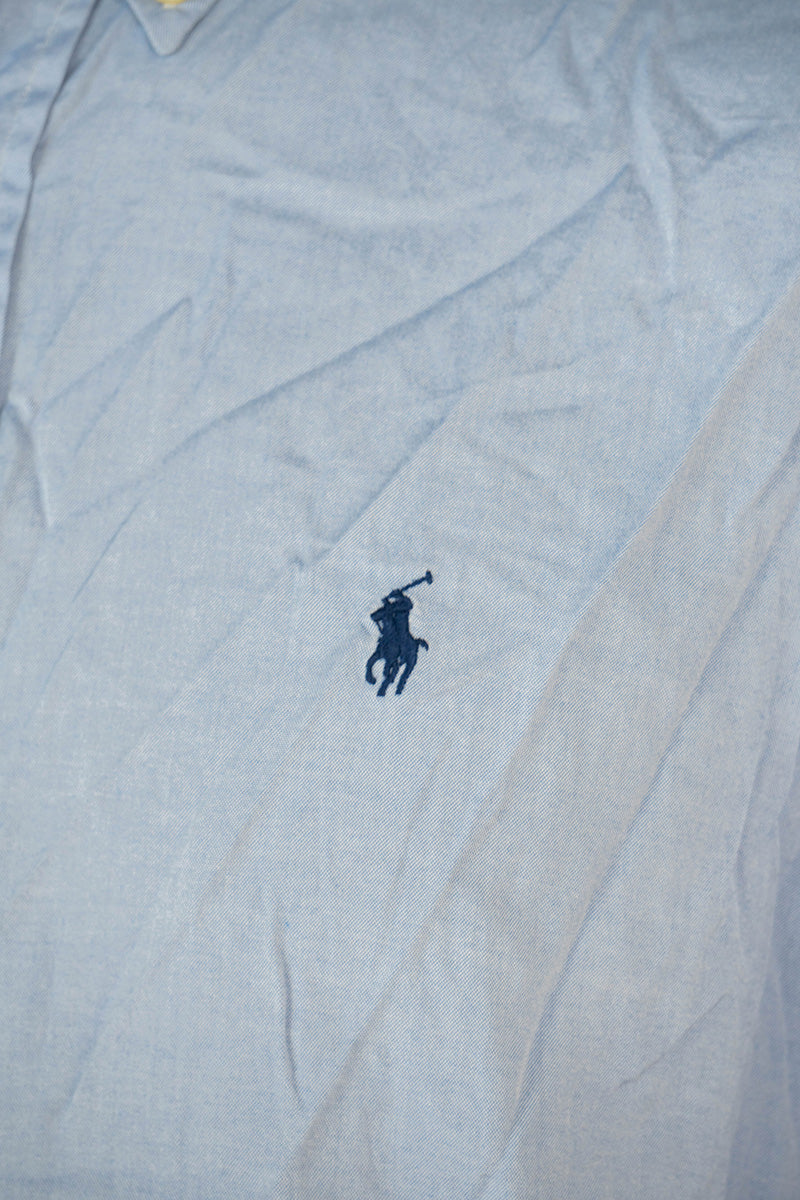 1990 Camicia Ralph Lauren Azzurra Classic Fit "L"