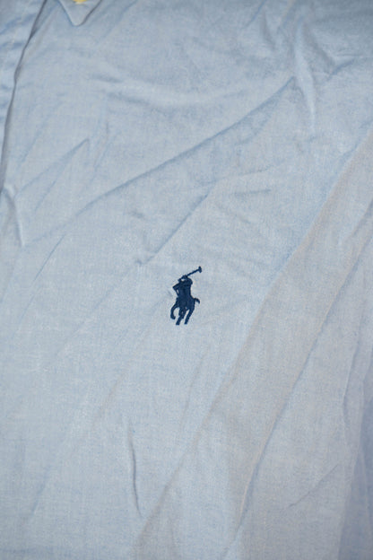 1990 Camicia Ralph Lauren Azzurra Classic Fit "L"