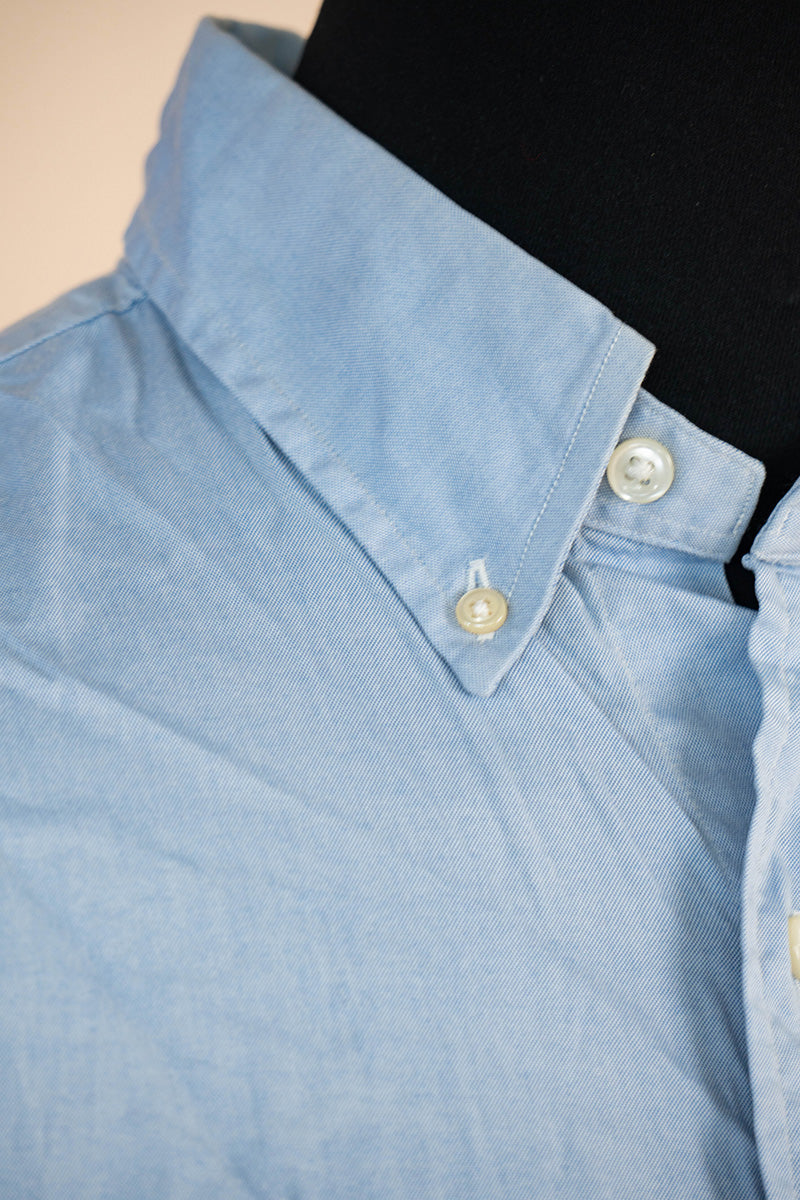 1990 Camicia Ralph Lauren Azzurra Classic Fit "L"