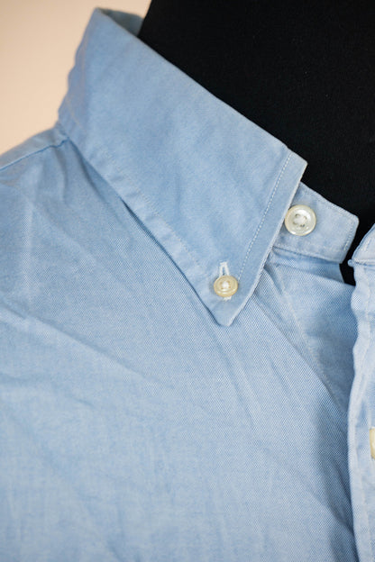 1990 Camicia Ralph Lauren Azzurra Classic Fit "L"