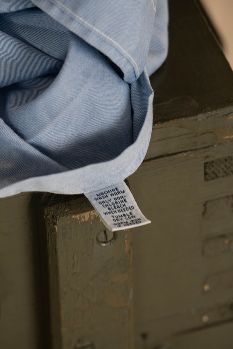 1990 Camicia Ralph Lauren Azzurra Classic Fit "L"