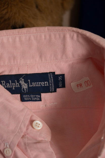 1990 Camicia Ralph Lauren Rosa " XL"