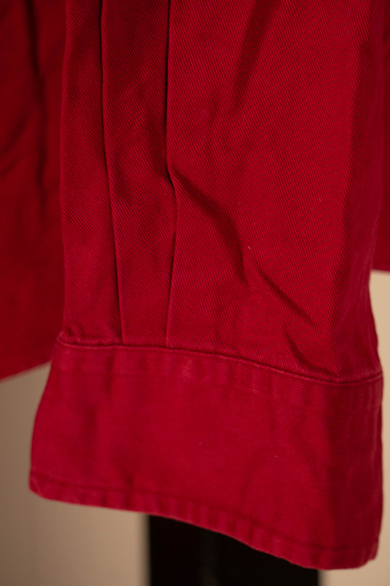 1990 Camicia Polo Ralph Lauren Rossa "L"