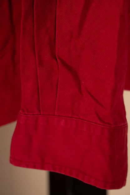 1990 Camicia Polo Ralph Lauren Rossa "L"