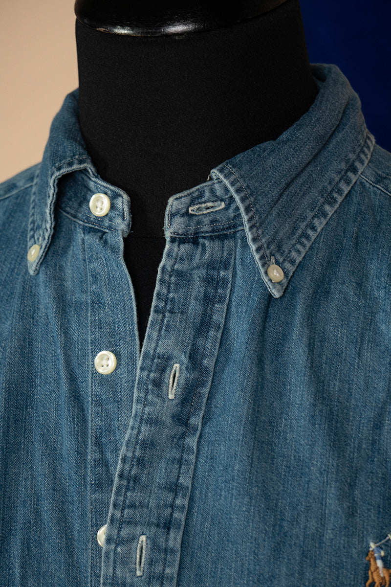 Camicia Ralph Lauren Denim Scuro "S"