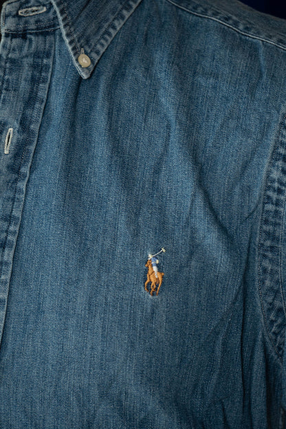 Camicia Ralph Lauren Denim Scuro "S"