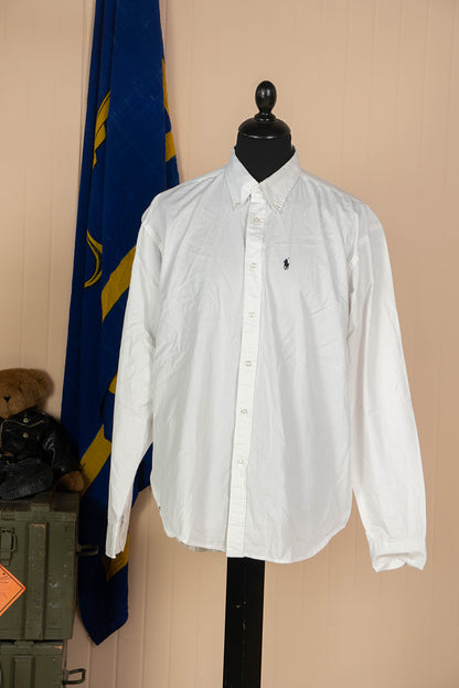 1990 Camicia Ralph Lauren Bianca "XXL"