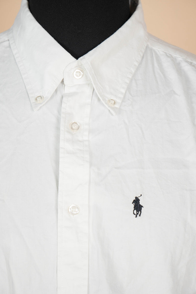 1990 Camicia Ralph Lauren Bianca "XXL"