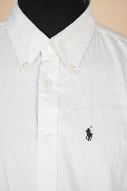 1990 Camicia Ralph Lauren Bianca "XXL"