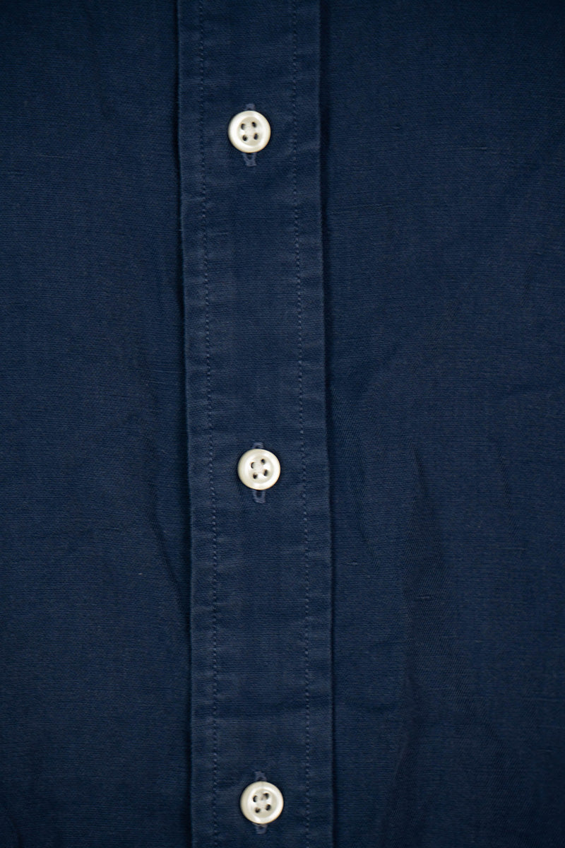 1990 Camicia Polo Ralph Lauren Blu Scuro "XL"