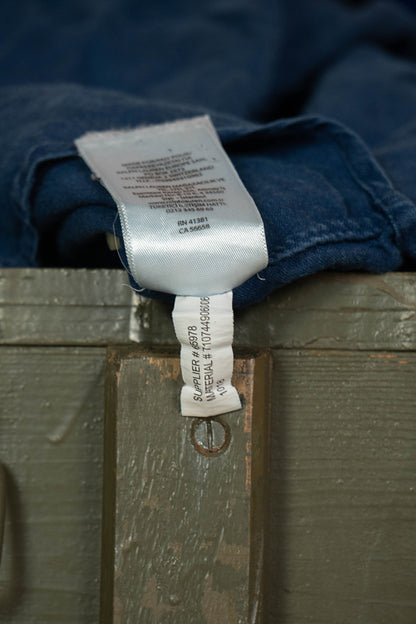 2000 Camicia Ralph Lauren Lino Blu "M"