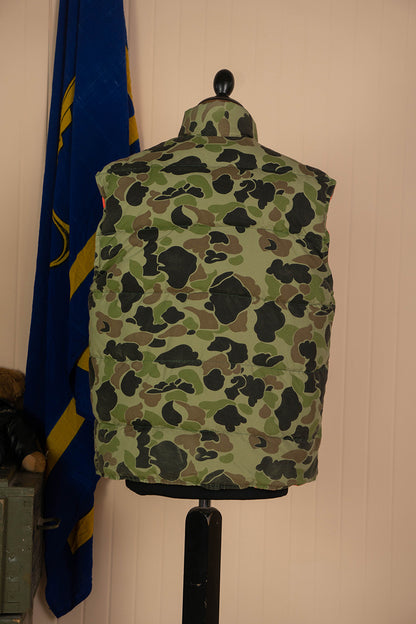 1980 Piumino Smanicato Double Face da caccia "M"