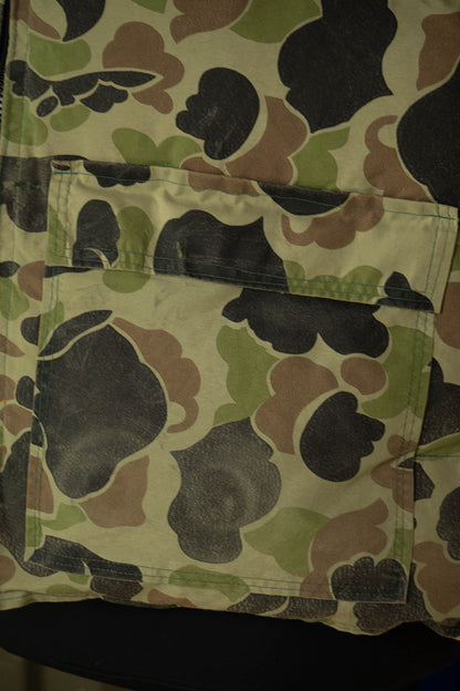 1980 Piumino Smanicato Double Face da caccia "M"