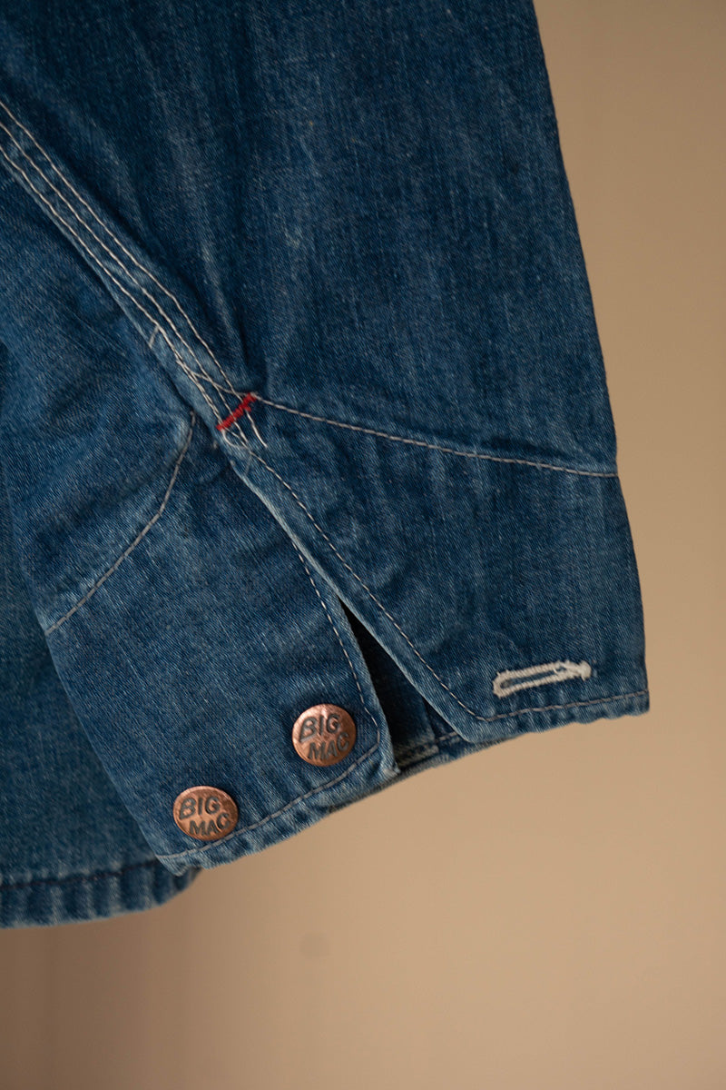 1980 Giacca da Lavoro Denim Big Mac USA "XL"