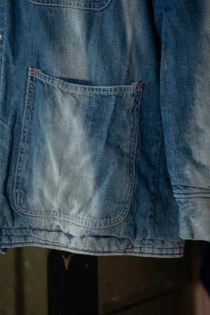 1970 Giacca da Lavoro USA Big Ben Wrangler Faded "XL"