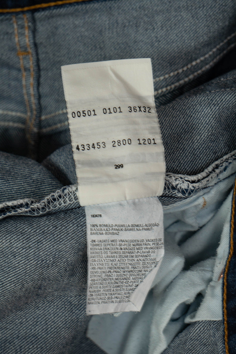 Levi's 501 Dark Indigo W 36 L 32