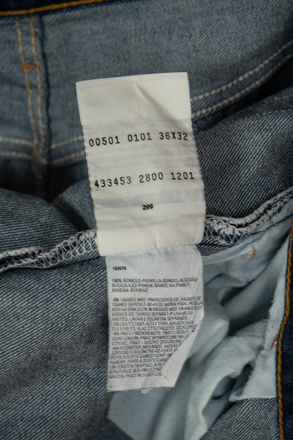 Levi's 501 Dark Indigo W 36 L 32