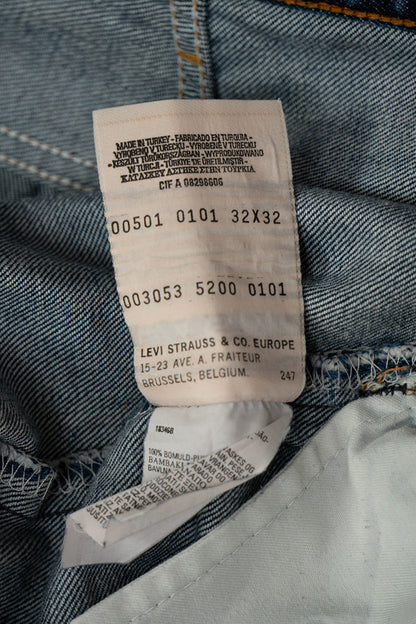 Jeans Levi's 501 Dark Indigo vintage 2001 W32 L32