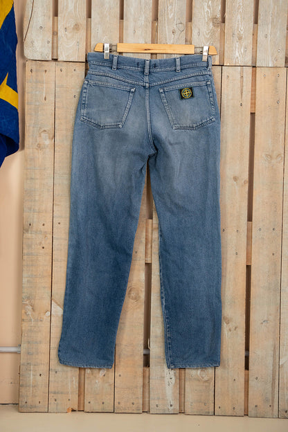 Jeans Stone Islan Green Badge Vintage "IT 50"