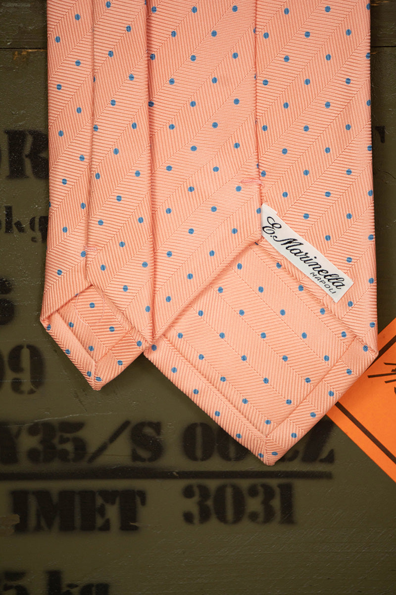 Cravatta E.Marinella salmone chiaro