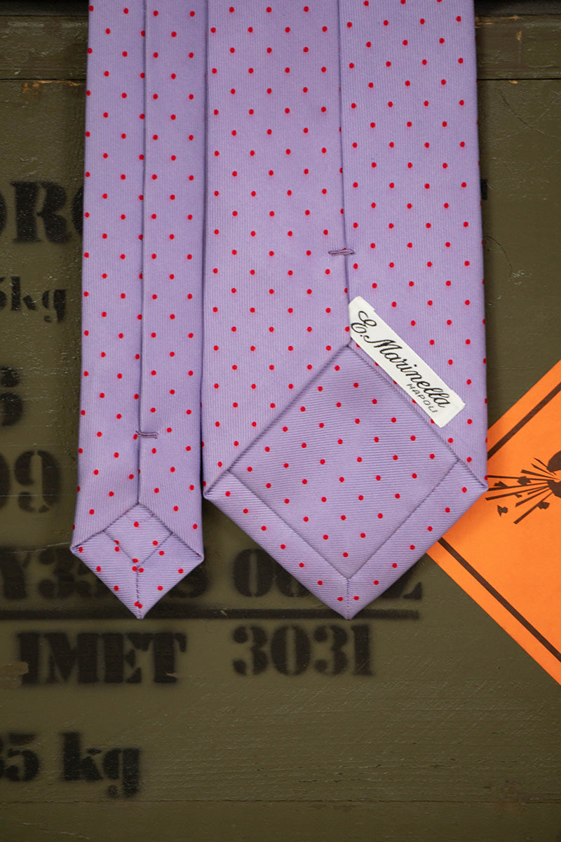 Cravatta E.Marinella Lilla