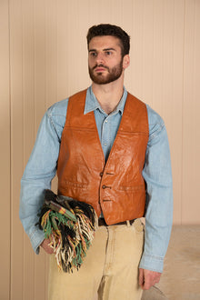 Gilet Schott Pelle 1980 - L