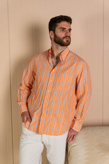 Balmain Vintage Striped Shirt "XL"