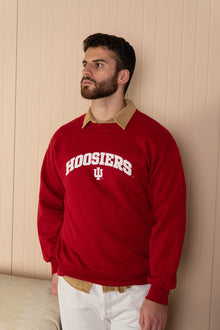 Felpa Vintage Made in USA Hoosiers - L