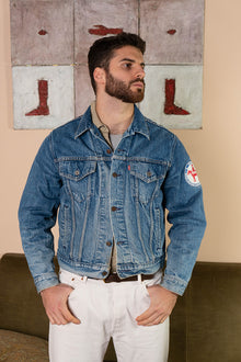 Giacchetto di Jeans Vintage Levi's Type-3 USA - IT 54