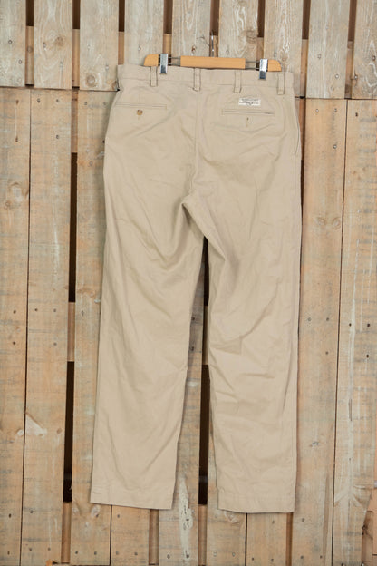 Pantaloni Chino Ralph Lauren Reverse Plated Beige- W 34 L 32