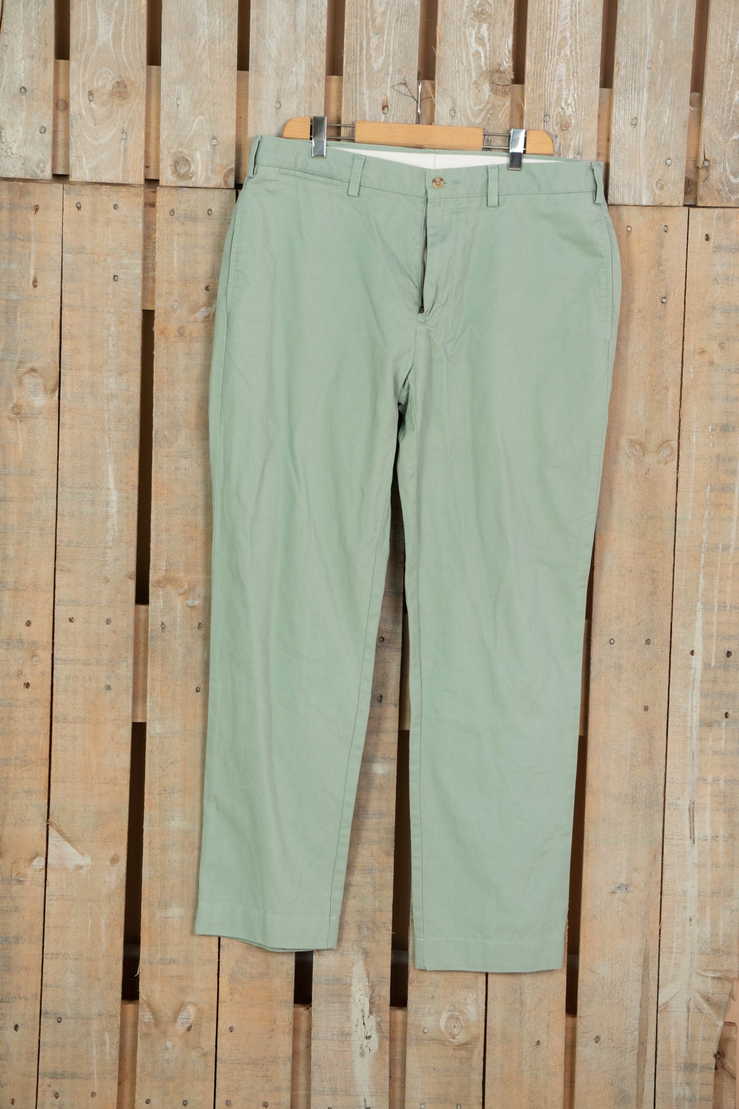 2000 Pantaloni Chino Ralph Lauren  Verde Menta- W 34 L 32