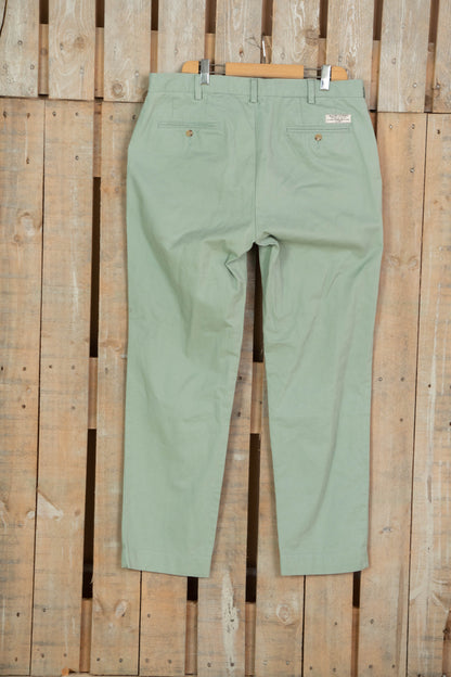 2000 Pantaloni Chino Ralph Lauren  Verde Menta- W 34 L 32