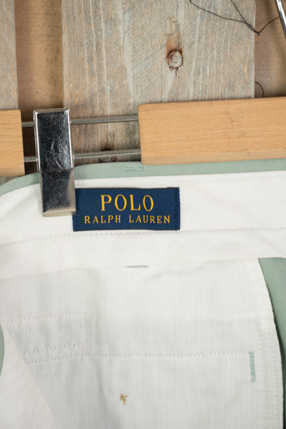 2000 Pantaloni Chino Ralph Lauren  Verde Menta- W 34 L 32