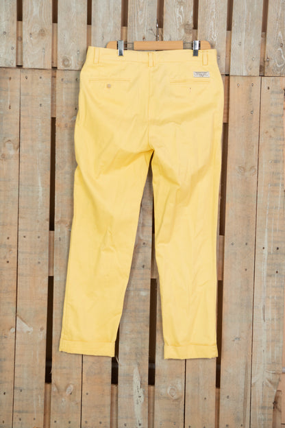 2000 Pantaloni Chino Ralph Lauren Gialli - W32 L32