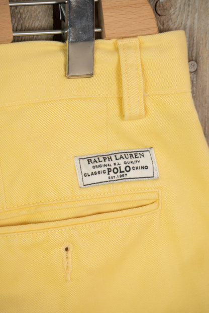 2000 Pantaloni Chino Ralph Lauren Gialli - W32 L32