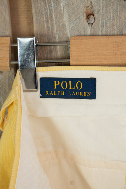 2000 Pantaloni Chino Ralph Lauren Gialli - W32 L32