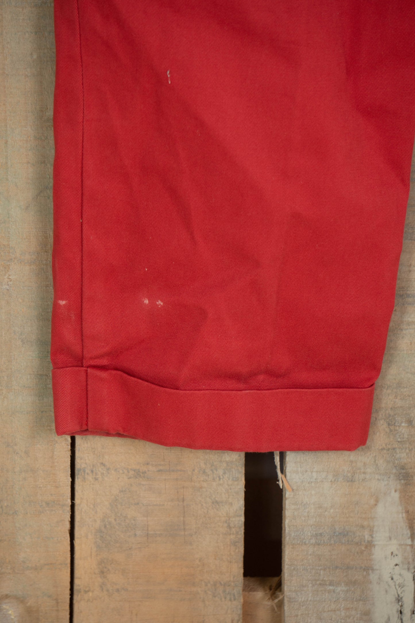 1990 Pantaloni Chino Preppy Ralph Lauren Rossi - W32 L34