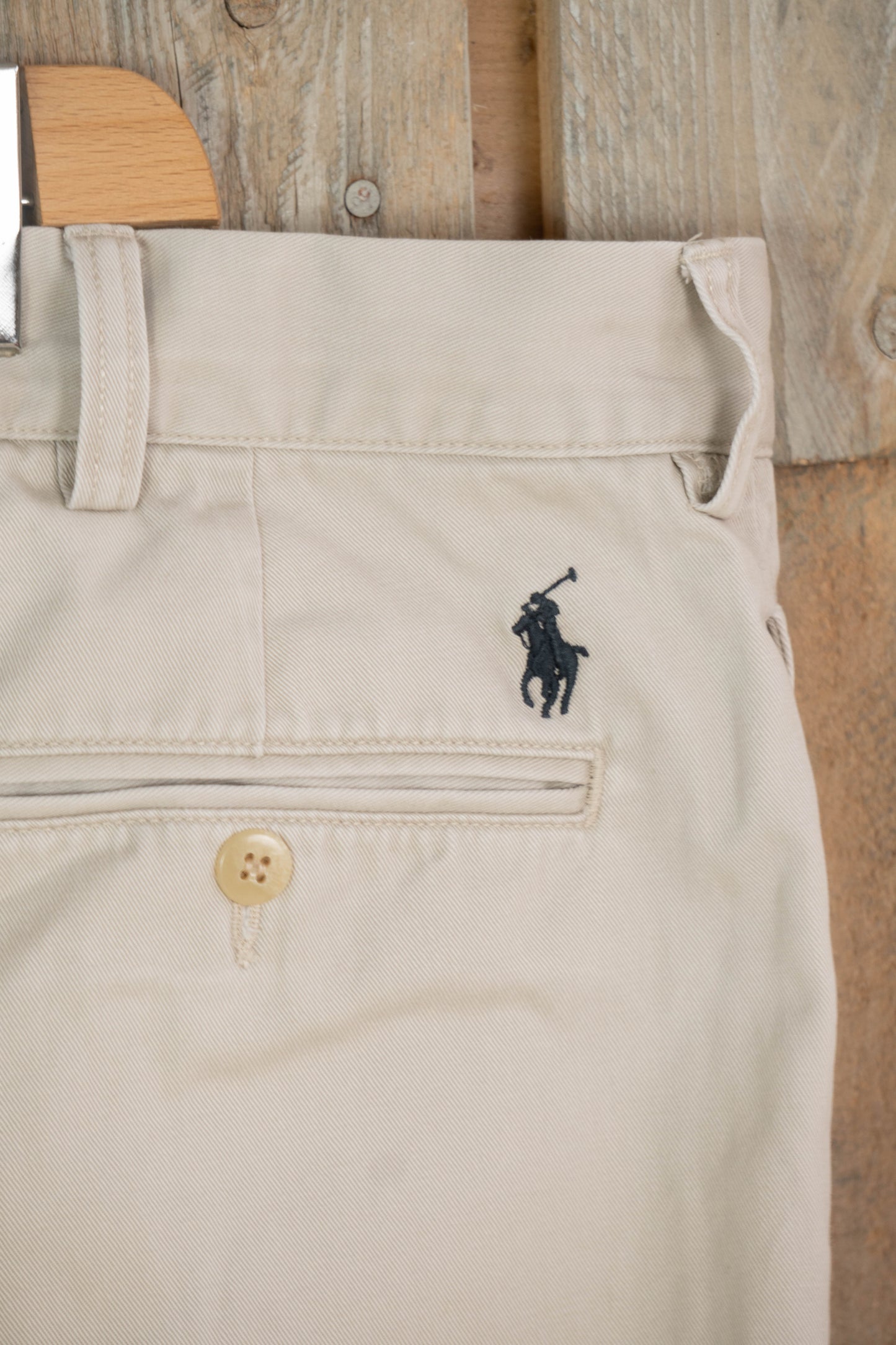 1990 Pantaloni Chino Ralph Lauren Ethan Grigi - W40 L32