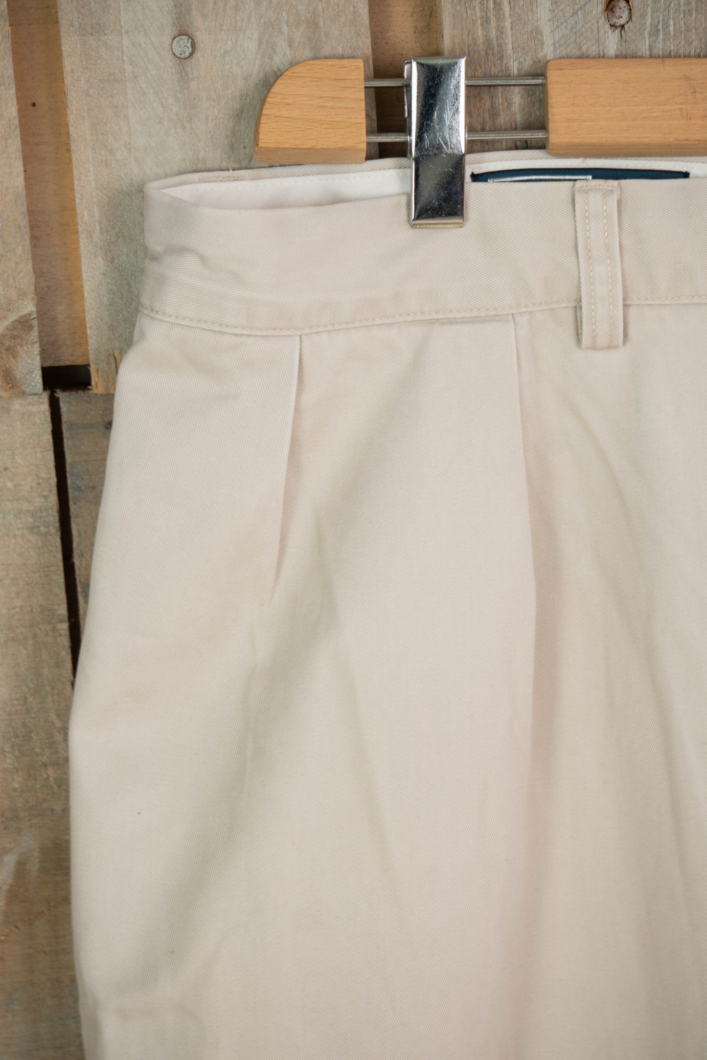 1990 Pantaloni Chino Ralph Lauren Ethan Grigi - W40 L32