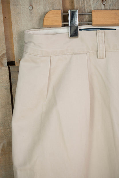 1990 Pantaloni Chino Ralph Lauren Ethan Grigi - W40 L32